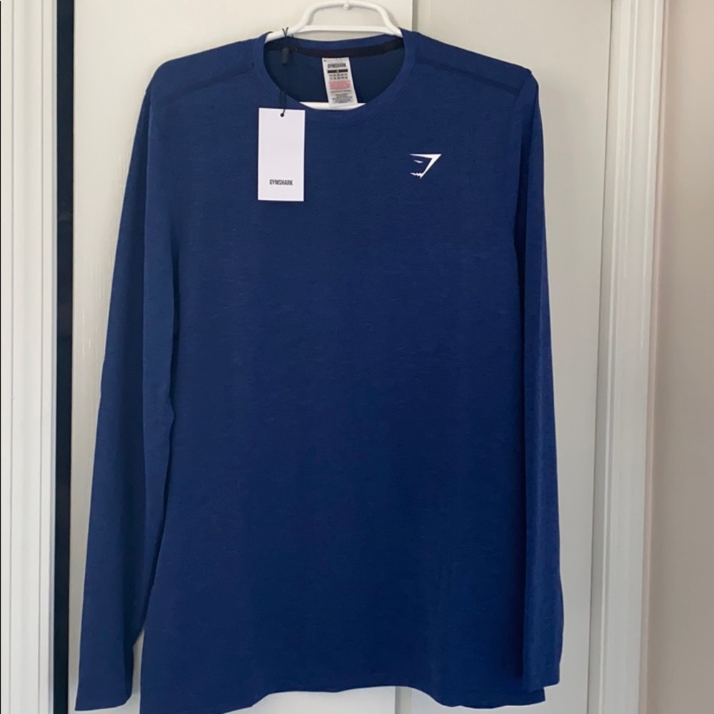 Gymshark Men’s Vital LS T-Shirt. Sz M. NWT